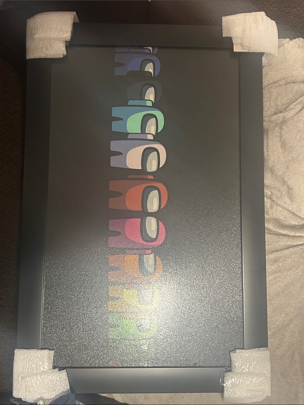 Black Framed Rainbow Among Us Wall Art